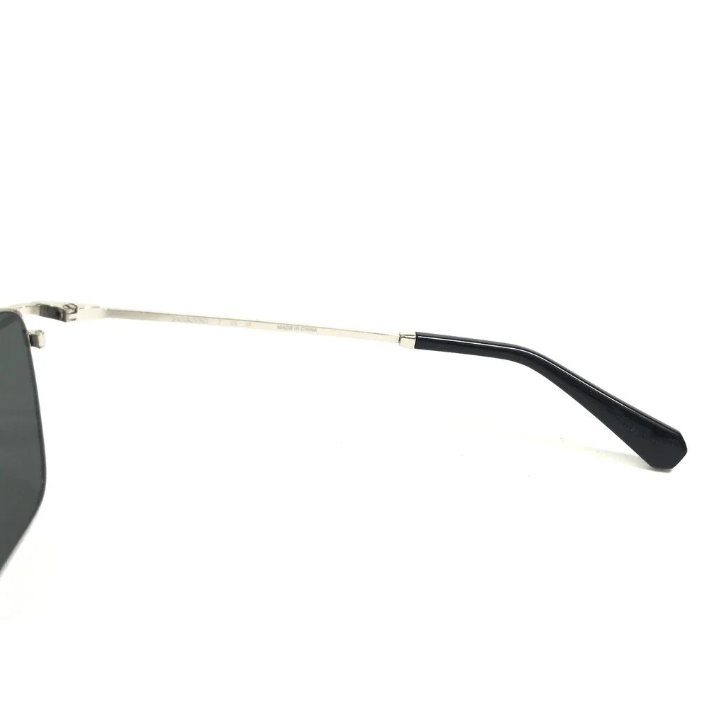 Swarovski Sunglasses SK7006 400187 Polished Silver Clear Sparkly Crystals 140